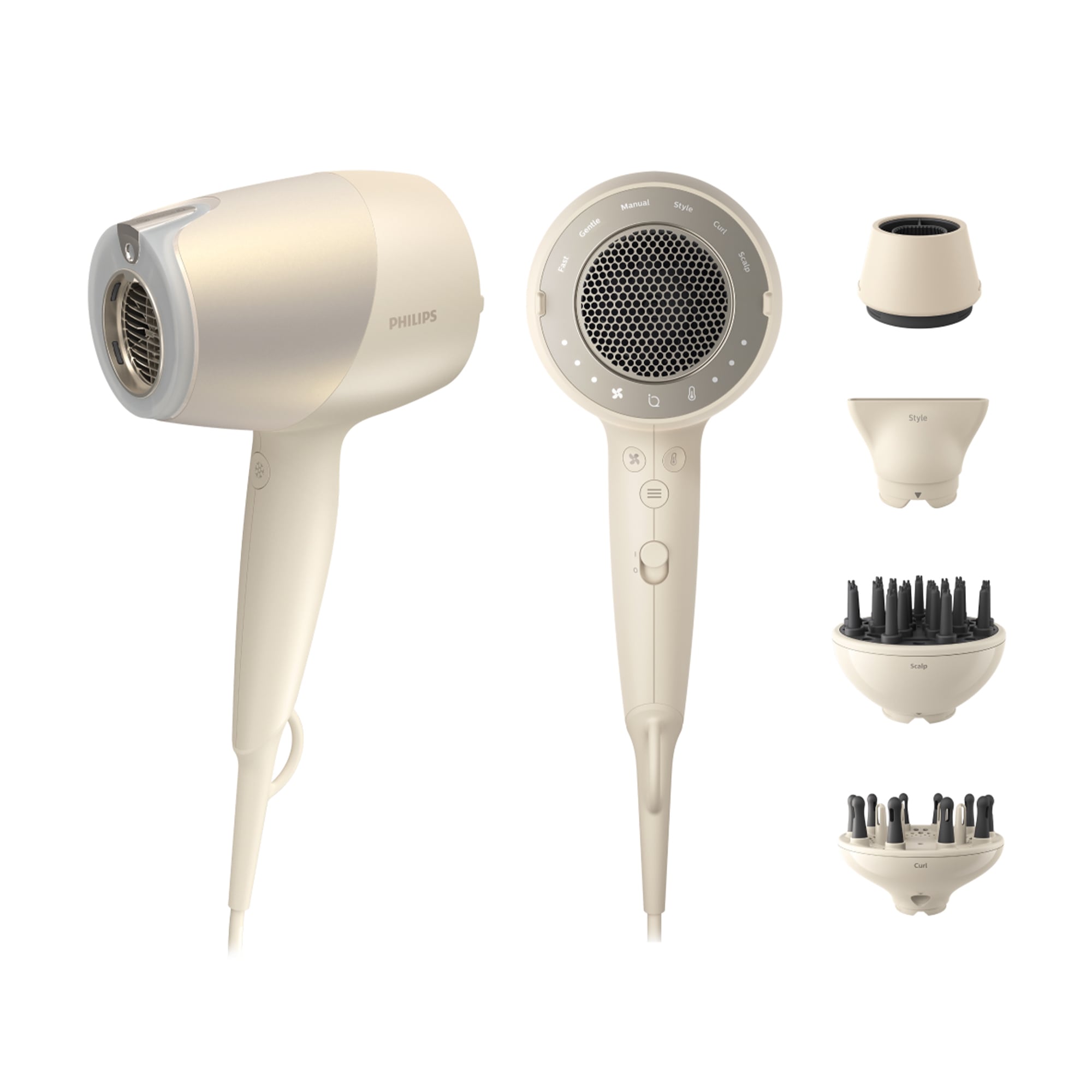 Фен для волосся PHILIPS SenseIQ 9000 Series (BHD829/00)